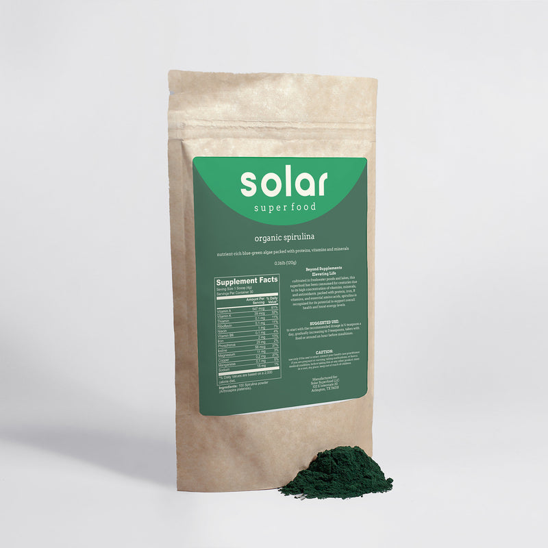 organic spirulina